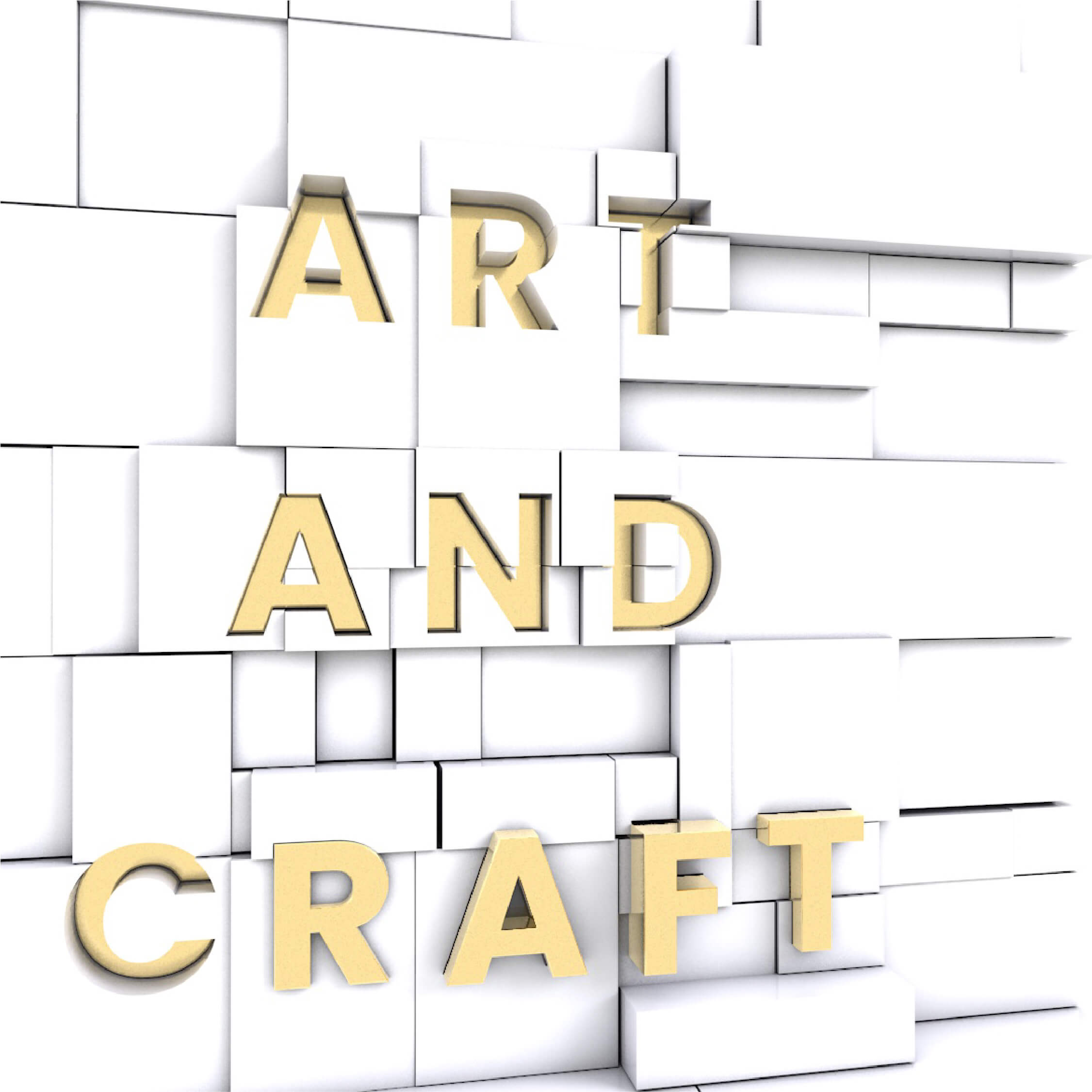 Graphic e motion graphic design: Art and craft 3D e video social