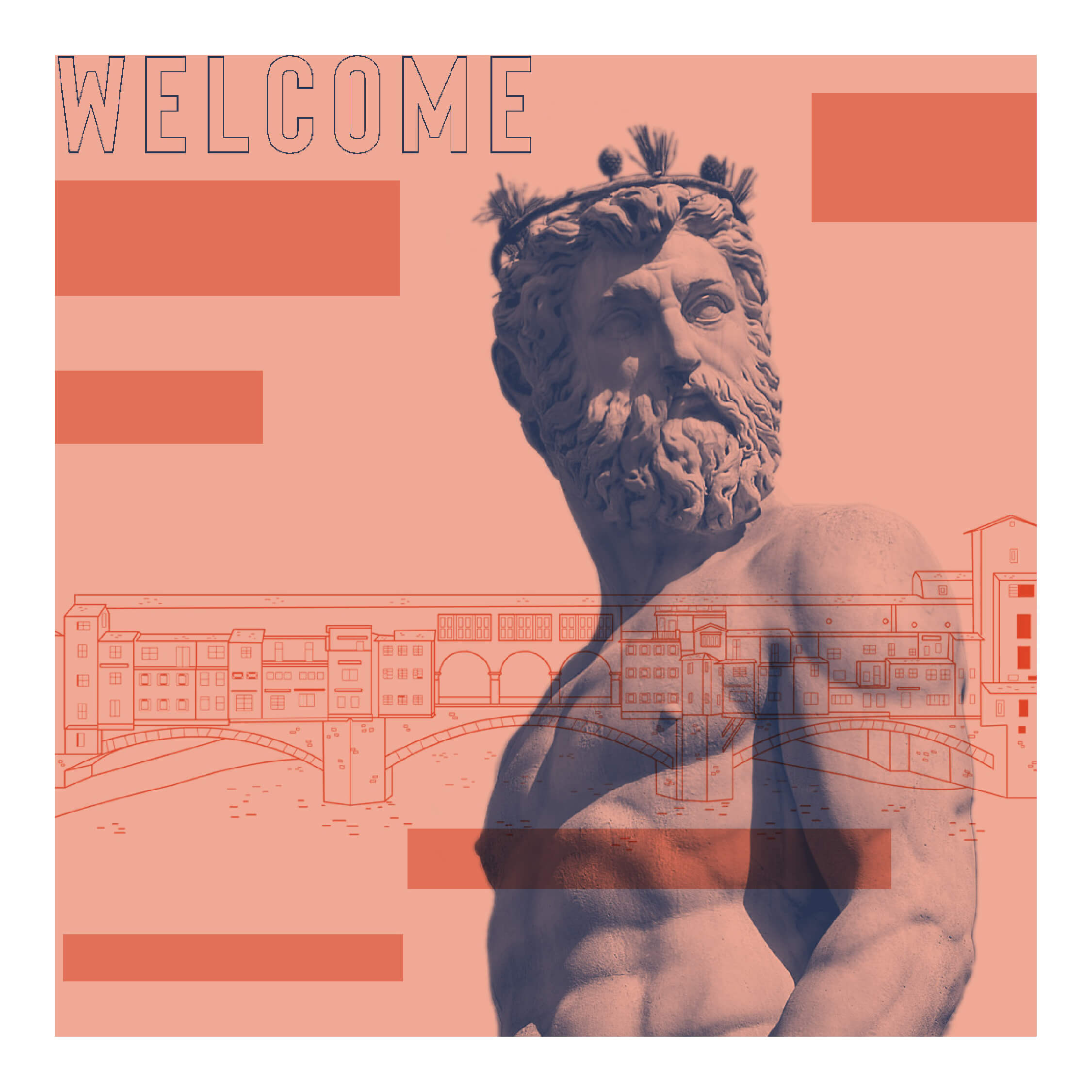 Graphic Design, Illustration & Motion Graphic: Nettuno, Firenze